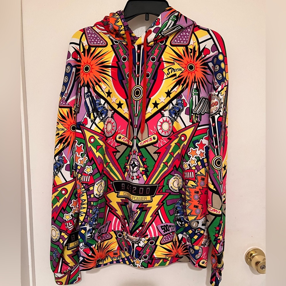 Moschino Graffiti Hoodie